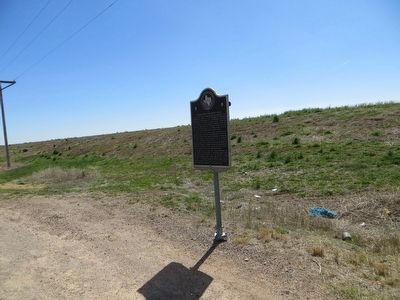 Site of Pampa Army Air Force Base Marker. Click for full size. Site of Pampa Army Air Force Base Marker image. Click for full size.