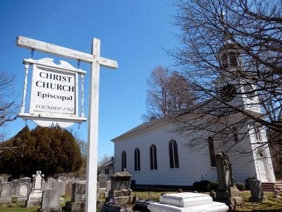 Christ Church Episcopal founded 1702 image. Click for full size.