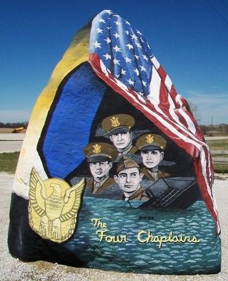 Adair County Freedom Rock Veterans Memorial image. Click for full size.