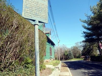 The Hawkins House Marker image. Click for full size.