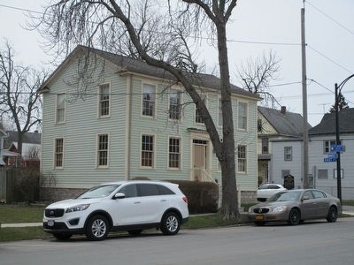 Jacob Smith House and Tavern & Marker image. Click for full size.