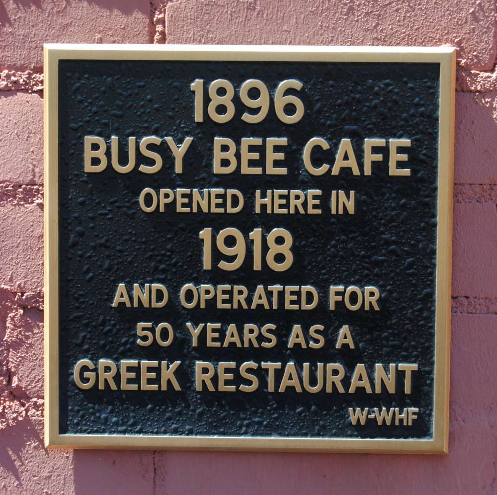 Busy Bee Cafe Marker