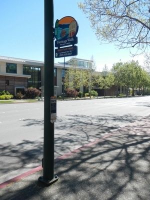 Walnut Creek Library Marker image. Click for full size.