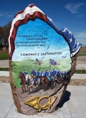 Lewis Freedom Rock Veterans Memorial. Click for full size. Lewis Freedom Rock Veterans Memorial image. Click for full size.