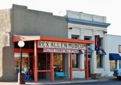 Rex Allen Museum & Willcox Cowboy Hall of Fame image. Click for full size.