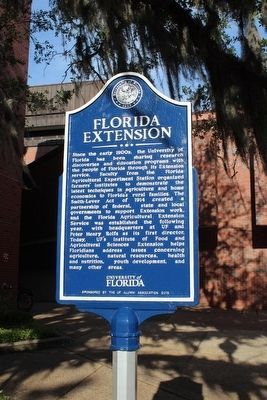 Florida Extension Marker image. Click for full size.