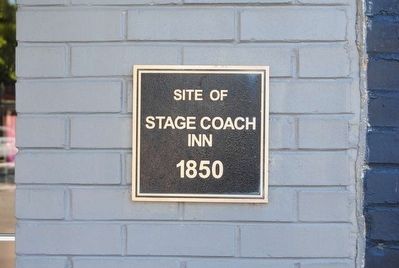 Stage Coach Inn Marker image. Click for full size.