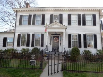 Site of House of Dr. Hezekiah Stites Marker. Click for full size. Site of House of Dr. Hezekiah Stites Marker image. Click for full size.