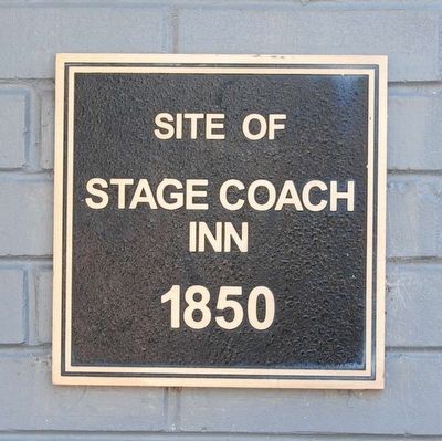 Stage Coach Inn Marker image. Click for full size.