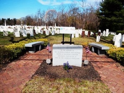Memorial for 80 Revolutionary War Soldiers image. Click for full size.