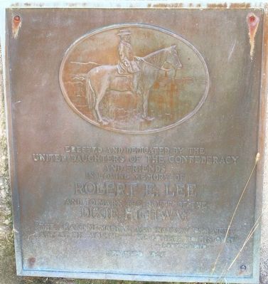 Robert E. Lee Marker. Click for full size. Robert E. Lee Marker image. Click for full size.