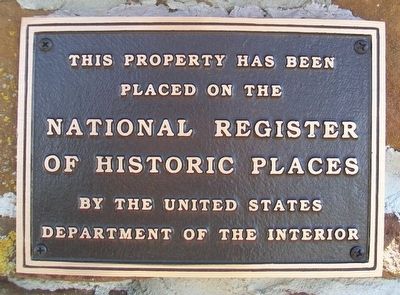 Rev. George B. Hitchcock House NRHP Marker image. Click for full size.