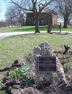 Rev. George B. Hitchcock House and NHL Marker image. Click for full size.