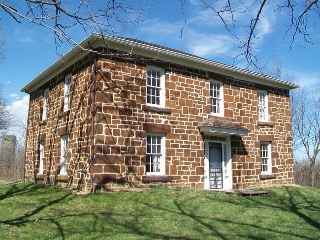 Rev. George B. Hitchcock House (south elevation) image. Click for full size.