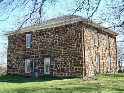 Rev. George B. Hitchcock House (rear, north elevation) image. Click for full size.