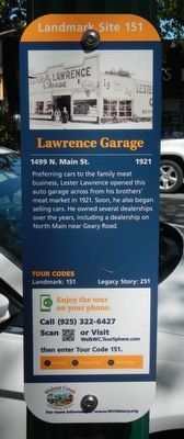 Lawrence Garage Marker image. Click for full size.