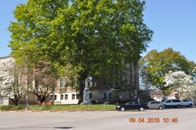 Second Confederate Monument. Click for full size. Second Confederate Monument image. Click for full size.