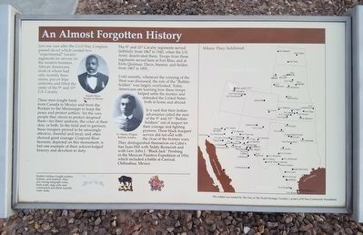 An Almost Forgotten History Marker image. Click for full size.