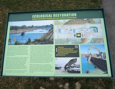 Ecological Restoration Marker. Click for full size. Ecological Restoration Marker image. Click for full size.