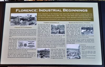 Florence: Industrial Beginnings Marker image. Click for full size.