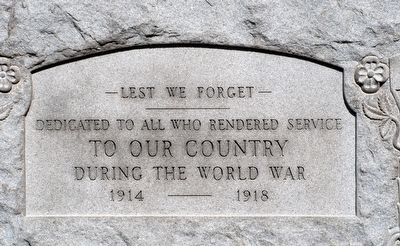 Franklin Veterans Memorial Marker. Click for full size. Franklin Veterans Memorial Marker image. Click for full size.