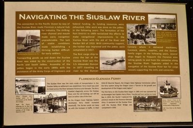 Navigating the Suislaw River Marker image. Click for full size.