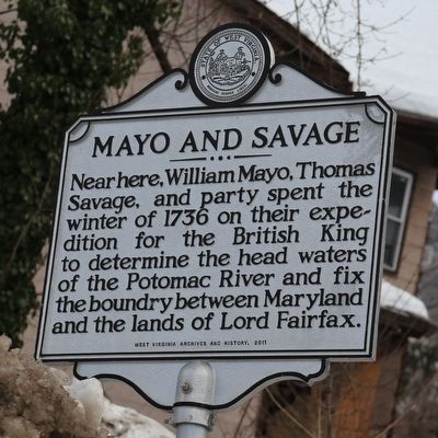 Mayo and Savage Marker image. Click for full size.