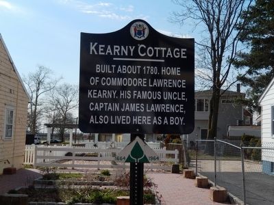 Kearny Cottage Marker image. Click for full size.