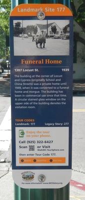 Funeral Home Marker image. Click for full size.