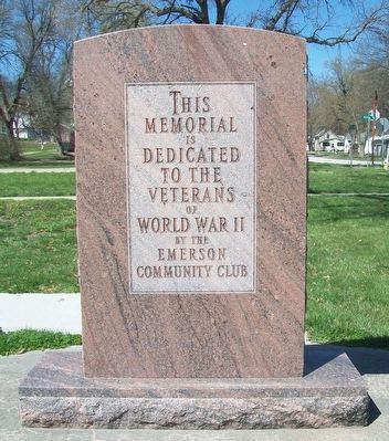 World War II Memorial image. Click for full size.