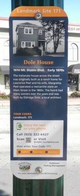 Dole House Marker image. Click for full size.