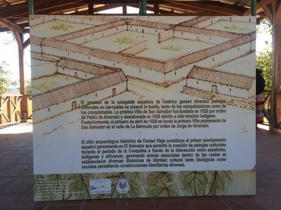 Ciudad Vieja Archaeological Site Marker. Click for full size. Ciudad Vieja Archaeological Site Marker image. Click for full size.