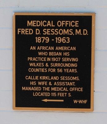 Medical Office Marker. Click for full size. Medical Office Marker image. Click for full size.
