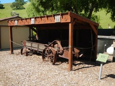 Broad Spreader of Seed Spreader Wagon and Marker image. Click for full size.