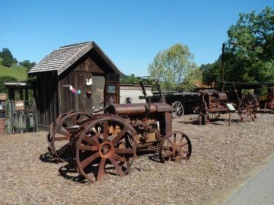 Antique farm equipment. Click for full size. Antique farm equipment image. Click for full size.