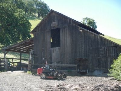 Old Borges Ranch barn image. Click for full size.