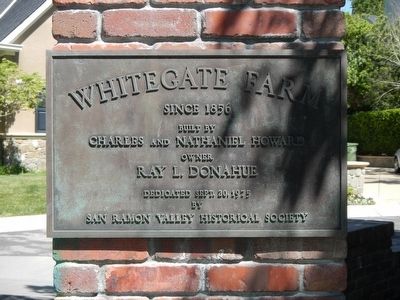 Whitegate Farm Marker. Click for full size. Whitegate Farm Marker image. Click for full size.