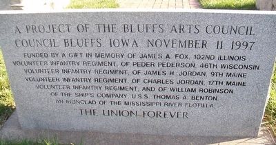 Colonel William H. Kinsman Monument. Click for full size. Colonel William H. Kinsman Monument image. Click for full size.