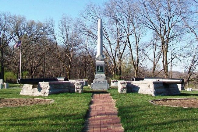 Colonel William H. Kinsman Memorial. Click for full size. Colonel William H. Kinsman Memorial image. Click for full size.