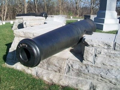 Col William H. Kinsman Memorial Cannon. Click for full size. Col William H. Kinsman Memorial Cannon image. Click for full size.