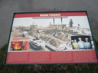 Hanna Furnace Marker image. Click for full size.