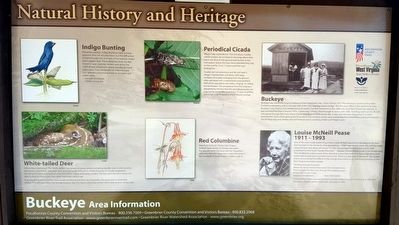 Natural History and Heritage Marker image. Click for full size.