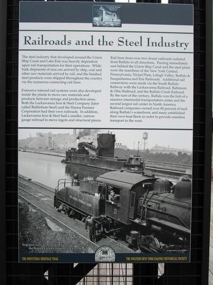Railroads and the Steel Industry Marker image. Click for full size.