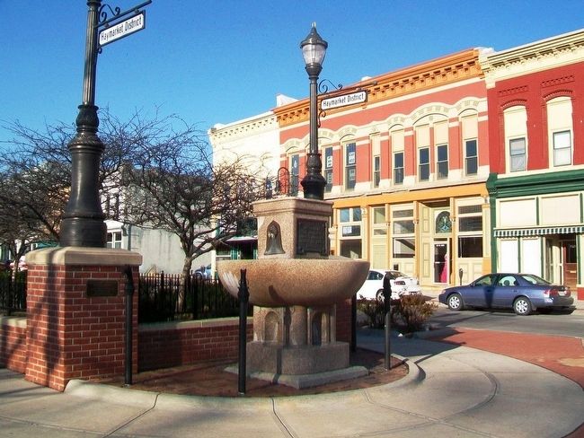 The National Humane Alliance Fountain and Markers. Click for full size. The National Humane Alliance Fountain and Markers image. Click for full size.