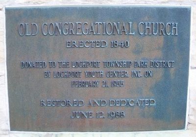 Old Congregational Church Marker image. Click for full size.