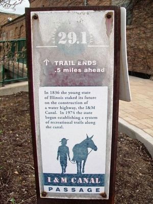Gaylord Donnelly Canal Trail Mile Marker 29.1. Click for full size. Gaylord Donnelly Canal Trail Mile Marker 29.1 image. Click for full size.