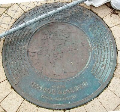 George Gaylord Marker. Click for full size. George Gaylord Marker image. Click for full size.