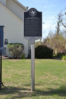 Site of the Reynolds Presbyterian Academy Marker image. Click for full size.