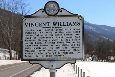 Vincent Williams Marker image. Click for full size.