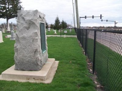 Jesse Walker Monument image. Click for full size.
